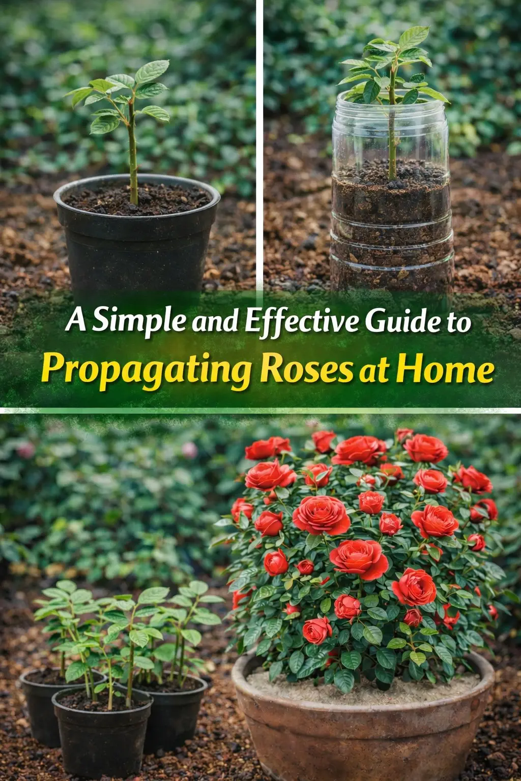 Propagate Roses Kit A Simple and Effective Guide to Propagating Roses at Home - Fakake ...
